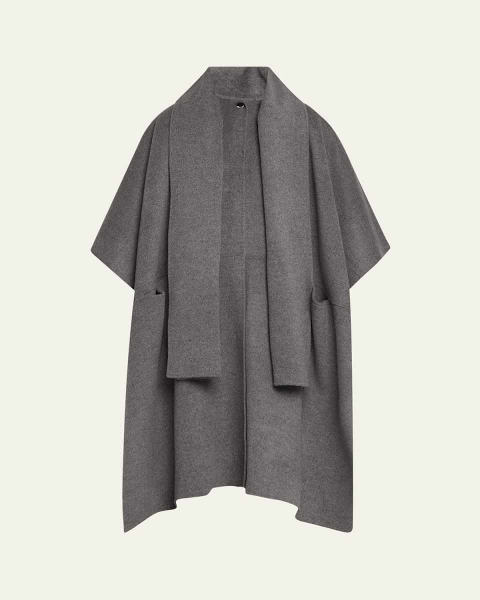 Scarf Wool Coat